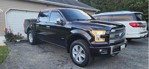 Black 2017 Ford F-150 Platinum
