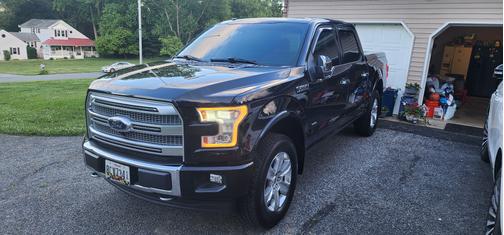 Black 2017 Ford F-150 Platinum