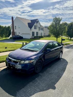Blue 2011 Honda Civic LX