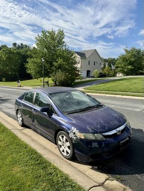 Blue 2011 Honda Civic LX