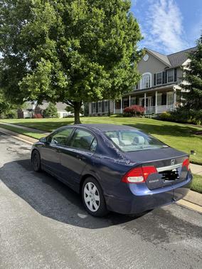 Blue 2011 Honda Civic LX
