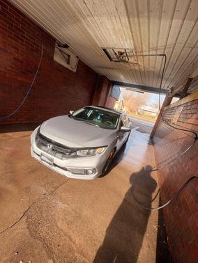 Silver 2020 Honda Civic EX