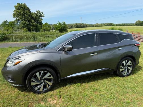 Gray 2015 Nissan Murano Platinum