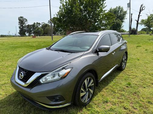 Gray 2015 Nissan Murano Platinum