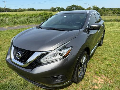 Gray 2015 Nissan Murano Platinum