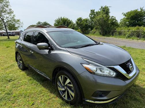 Gray 2015 Nissan Murano Platinum