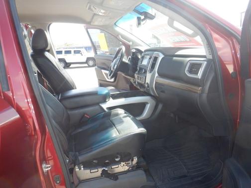 Red 2016 Nissan Titan XD SL