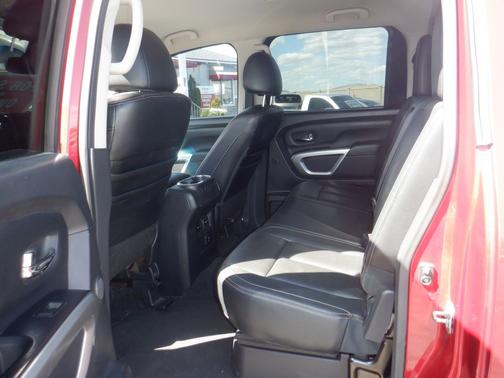 Red 2016 Nissan Titan XD SL