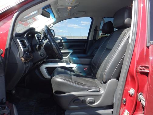 Red 2016 Nissan Titan XD SL