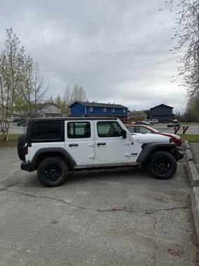 White 2023 Jeep Wrangler Sport