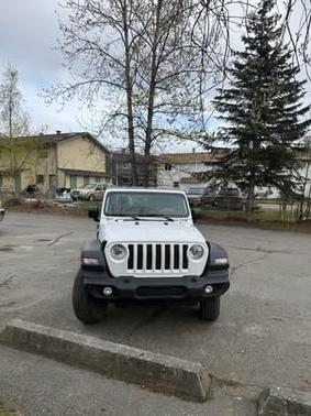 White 2023 Jeep Wrangler Sport