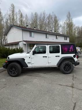 White 2023 Jeep Wrangler Sport