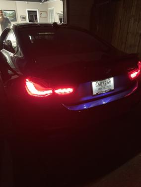 Blue 2019 BMW M4 CS