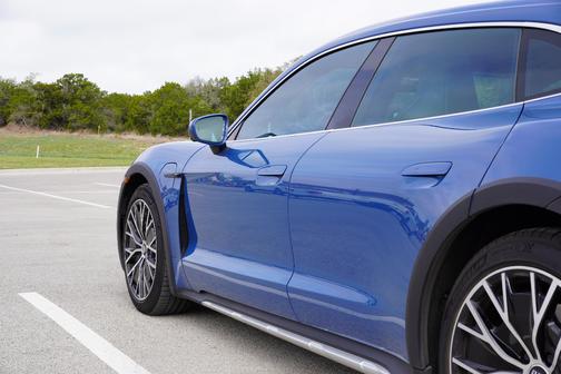 Blue 2022 Porsche Taycan Taycan 4S Cross Turismo