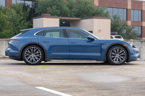 Blue 2022 Porsche Taycan Taycan 4S Cross Turismo