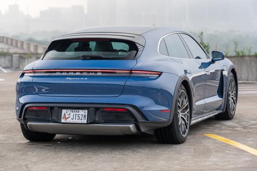 Blue 2022 Porsche Taycan Taycan 4S Cross Turismo