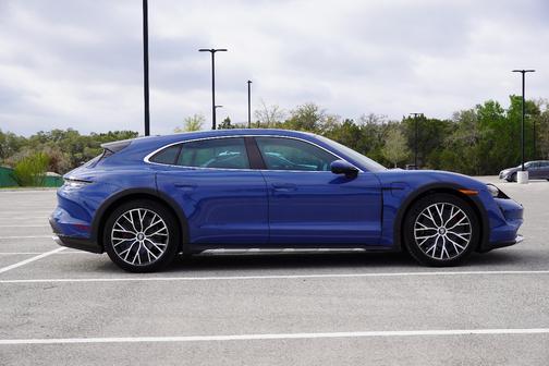 Blue 2022 Porsche Taycan Taycan 4S Cross Turismo