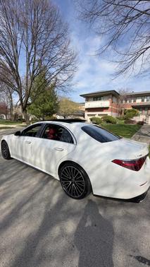 White 2022 Mercedes-Benz S-Class S 580 4MATIC