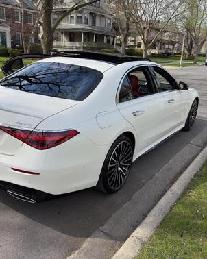 White 2022 Mercedes-Benz S-Class S 580 4MATIC