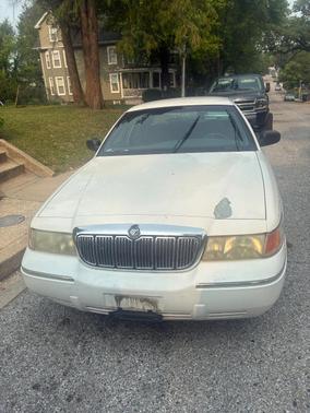 White 2001 Mercury Grand Marquis GS