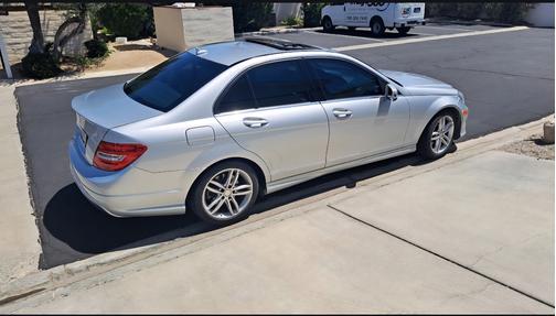 Gray 2013 Mercedes-Benz C-Class C 250 Sport