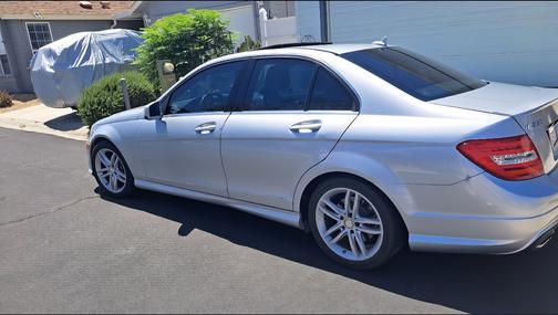 Gray 2013 Mercedes-Benz C-Class C 250 Sport