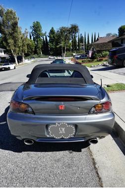 Gray 2008 Honda S2000 CR