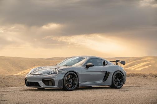 Gray 2025 Porsche 718 Cayman Cayman GT4 RS