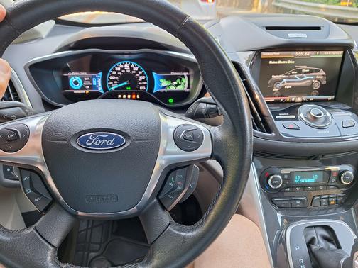 Gray 2013 Ford C-Max Hybrid SEL