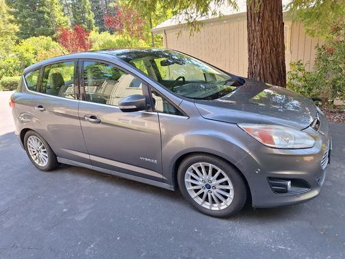 Gray 2013 Ford C-Max Hybrid SEL
