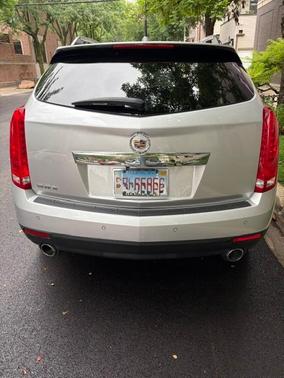 Silver 2010 Cadillac SRX Luxury Collection