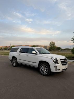 White 2016 Cadillac Escalade ESV Premium