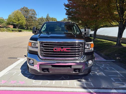 Black 2015 GMC Sierra 2500 SLE