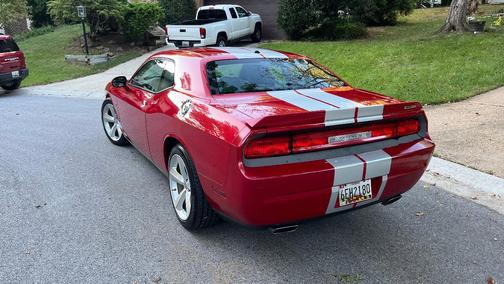 Red 2012 Dodge Challenger SRT8 392
