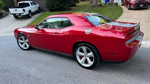 Red 2012 Dodge Challenger SRT8 392