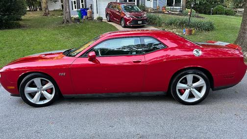 Red 2012 Dodge Challenger SRT8 392