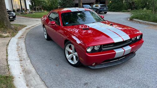 Red 2012 Dodge Challenger SRT8 392