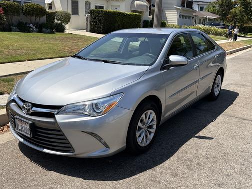 Silver 2015 Toyota Camry LE