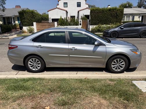Silver 2015 Toyota Camry LE
