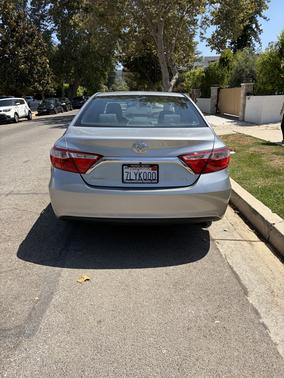 Silver 2015 Toyota Camry LE