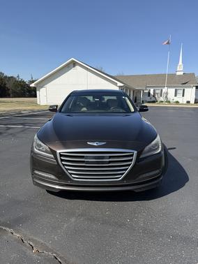 Brown 2015 Hyundai Genesis 5
