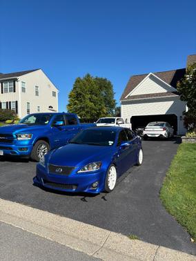 Blue 2011 Lexus IS 250 Base