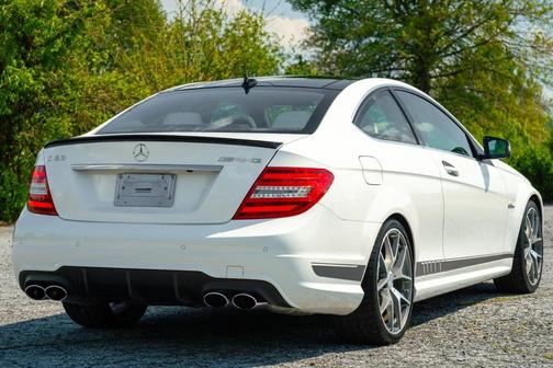 White 2015 Mercedes-Benz C-Class C 63 AMG