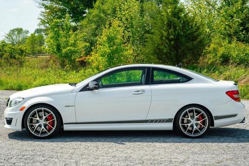 White 2015 Mercedes-Benz C-Class C 63 AMG