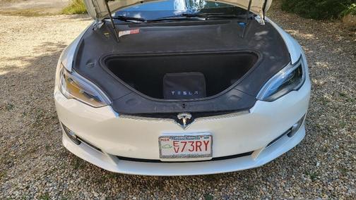 White 2018 Tesla Model S 75D