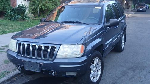Blue 2001 Jeep Grand Cherokee Limited 4WD