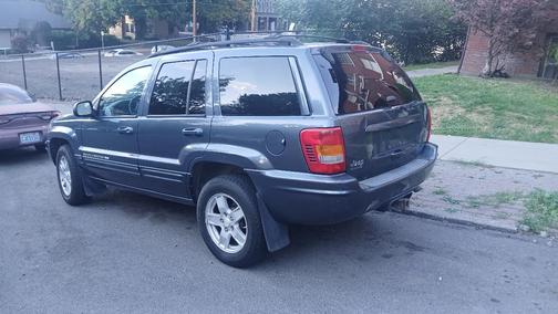 Blue 2001 Jeep Grand Cherokee Limited 4WD