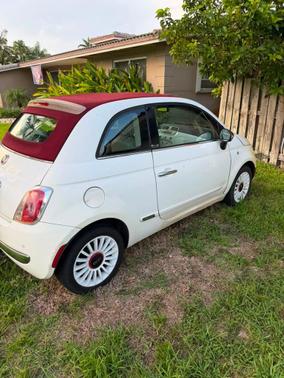 White 2012 FIAT 500C Lounge