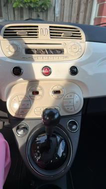 White 2012 FIAT 500C Lounge