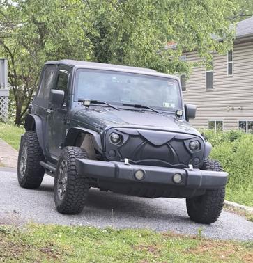 Blue 2007 Jeep Wrangler X